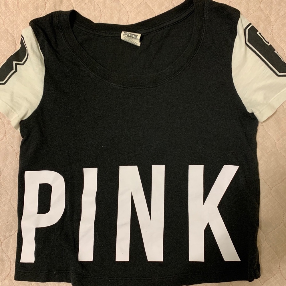 Pink crop top